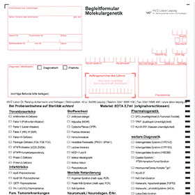 LAS-9 Molekulargenetische Diagnostik (Begleitformular)